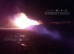 Se registra incendio en bodega del Parque Industrial Chachapa