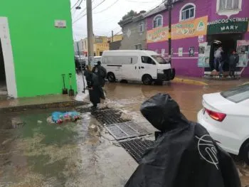 Ante lluvias intensas, Ayuntamiento de San Pedro Cholula despliega operativo preventivo y de respuesta inmediata