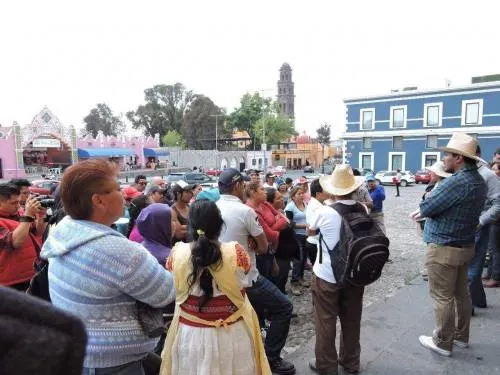 Antorchistas exigen libertad y justicia por los hechos registrado en Zacachimalpa