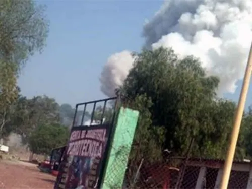 Explota polvorín en Tultepec; hay un muerto y cuatro heridos