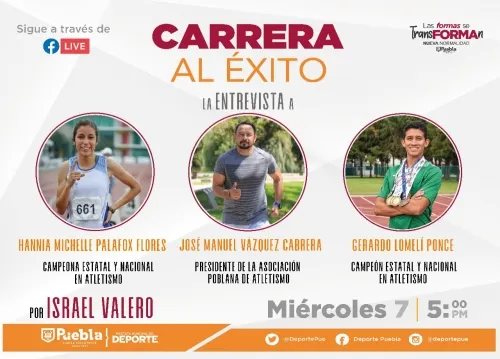 Atletas compartirán sus experiencias dentro y fuera del mundo deportivo desde el IMDP 
