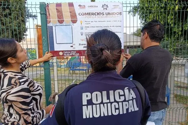 Sp Cholula Comercios Unidos Por La Seguridad