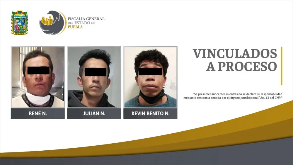 Tres vinculados a proceso por robo en diferentes modalidades
