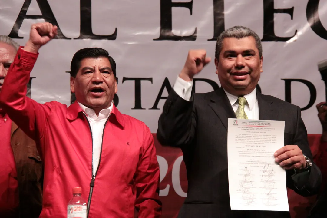 Mario Marín y Javier López Zavala
