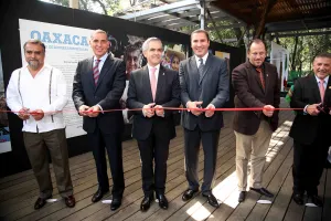 Asiste RMV a inauguración de Oaxaca, Tierra de Dioses Inmortales