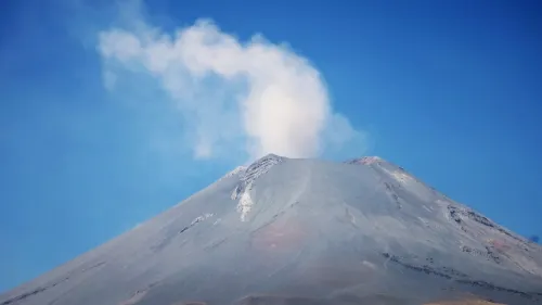 Ligera actividad registra el Popocatépetl: Protección Civil estatal