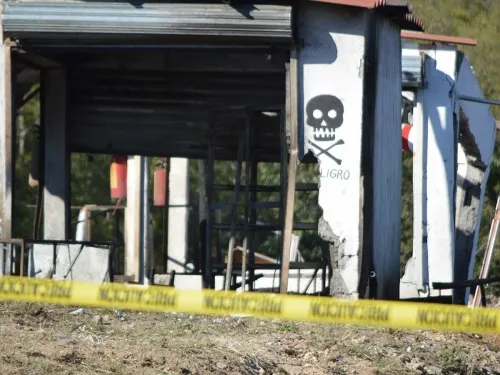 Explosión en local de pirotécnica deja seis heridos en Tamaulipas