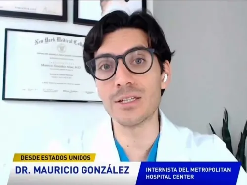 Urge internista de NY manual internacional para combatir al Covid-19