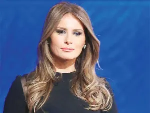 Primera dama de EU; es turno de Melania, la exmodelo