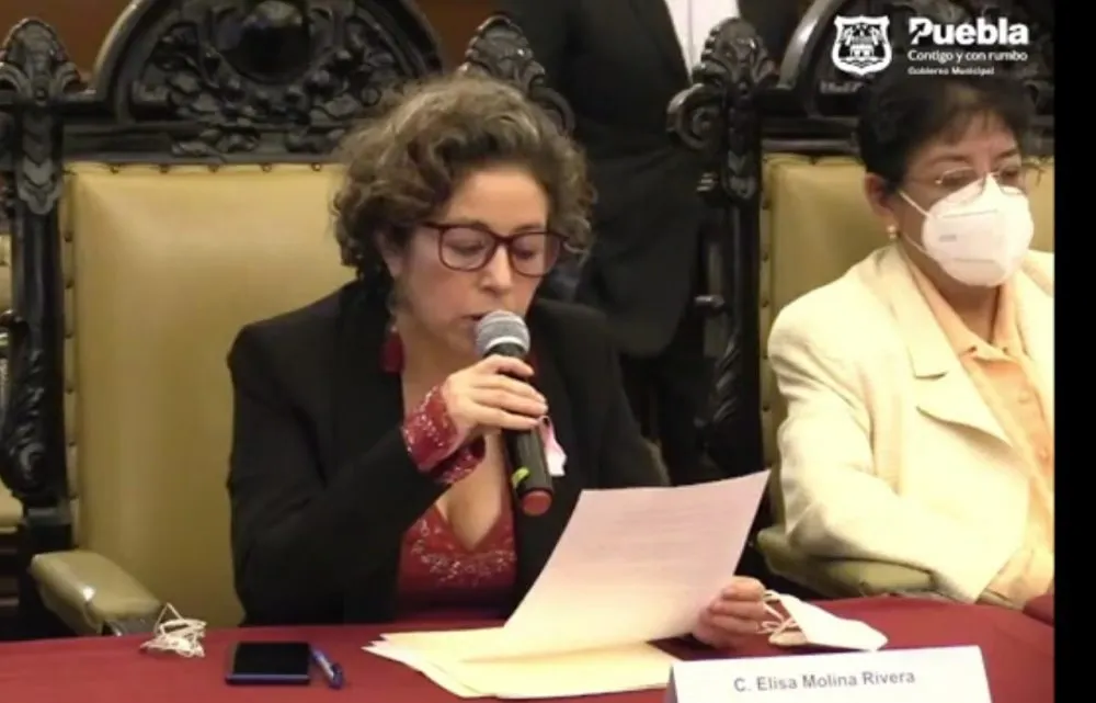 Regidora de Morena, Elisa Molina