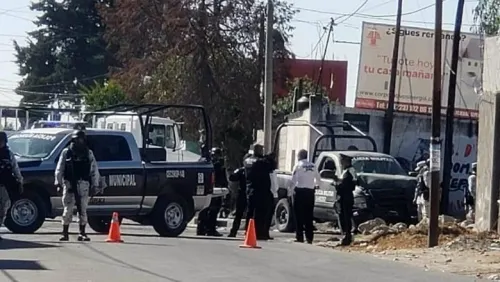 Dos militares heridos tras persecución en Tepeaca
