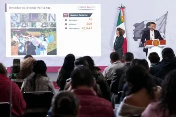 Claudia Sheinbaum informa avances del Plan Michoacán por la Paz y la Justicia