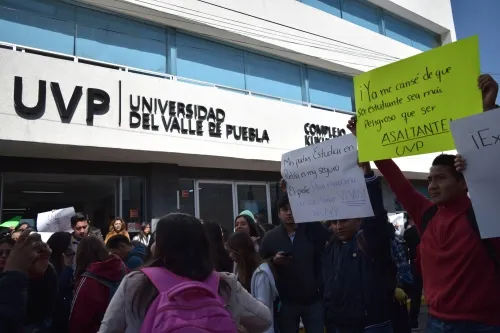 La UVP se solidarizó con sus estudiantes ante las protestas pacíficas de sus alumnos
