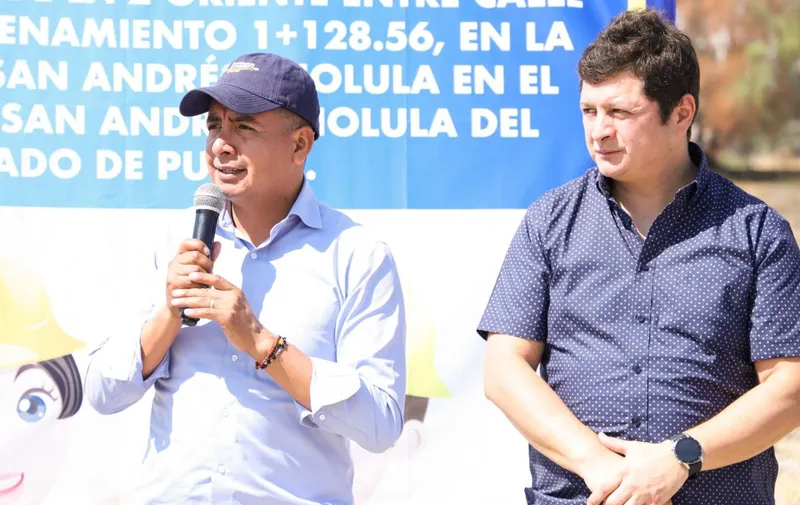 Arranca Ayuntamiento de San Andrés Cholula con adoquinamiento en calles de la cabecera municipal