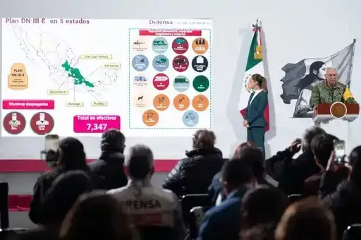 Claudia Sheinbaum asegura que no se escatimarán recursos para apoyar a la población afectada por las lluvias 