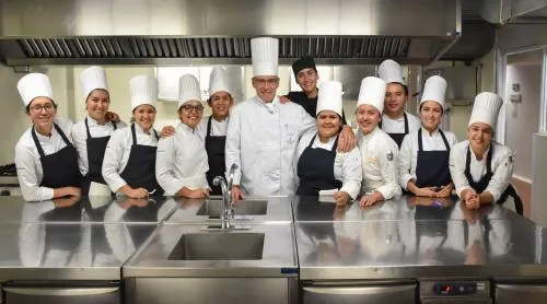 Reconocido chef suizo visitó la UDLAP