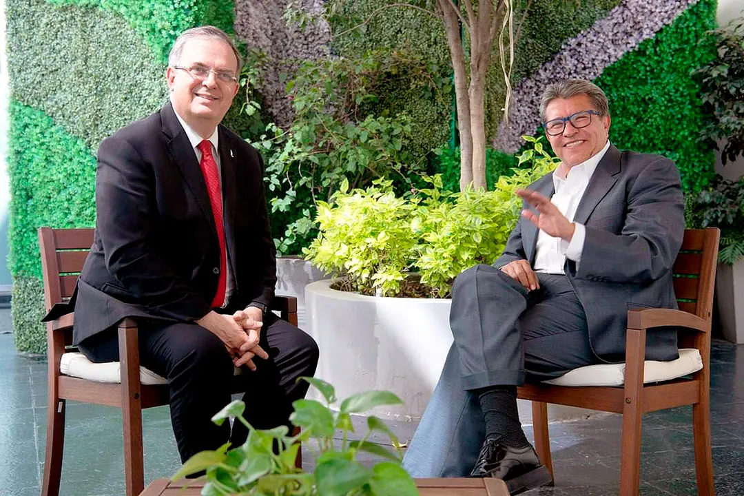 Marcelo Ebrard Casaubon Ricardo Monreal Avila