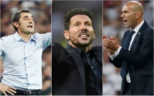 Simeone, Valverde y Zidane, nominados al The Best