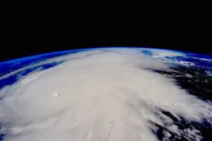 Así luce Patricia desde el espacio