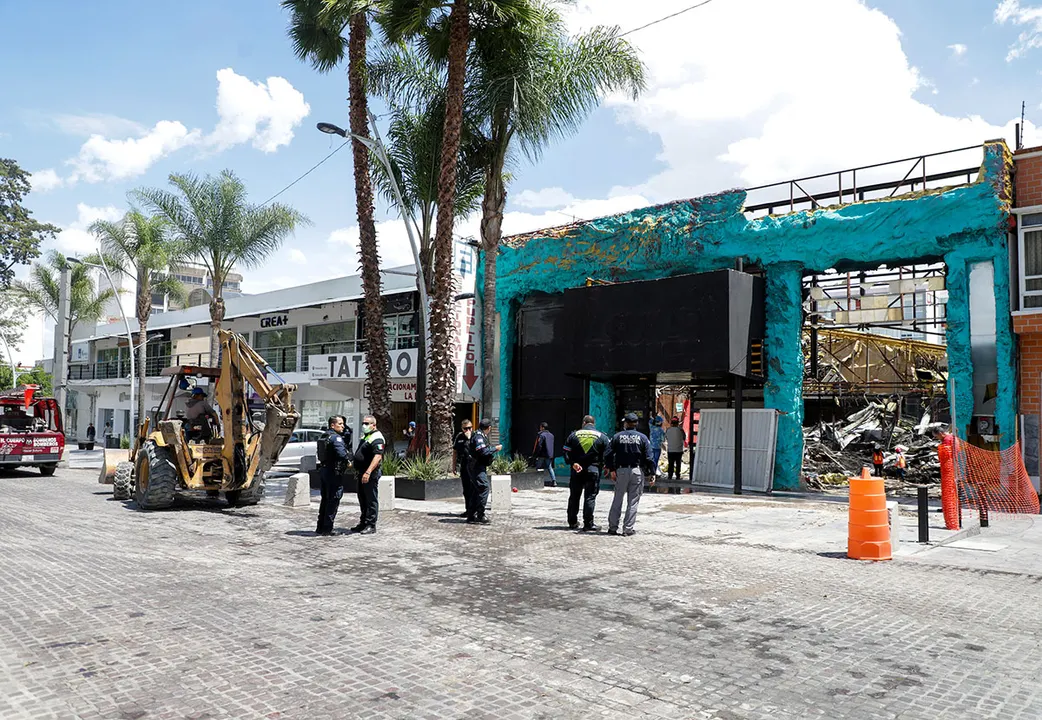 Assukar Incendio Avenida Juarez