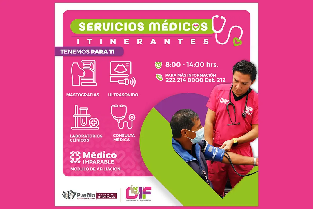 Smdif Pue Servicios Medicos Itinerantes