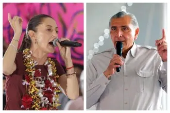 Adán Augusto López y Claudia Sheinbaum visitaron Puebla este fin de semana