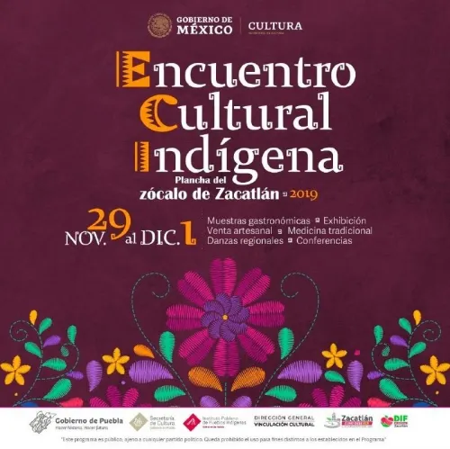 Realizará Secretaría de Cultura primer “Encuentro Cultural Indígena”