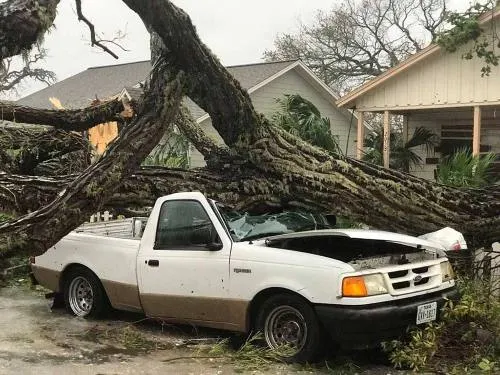 Ciudad de Rockport reporta gran devastación por “Harvey”