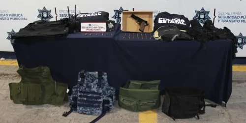 Repelieron Fuerzas Municipales de Puebla agresión en su contra
