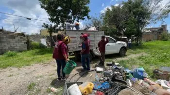 Avanza la eliminación de criaderos del mosquito transmisor del dengue en Atlixco