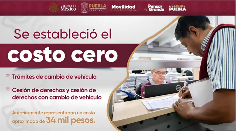 Más del 90% de transportistas se regularizan en Puebla con programa de modernización