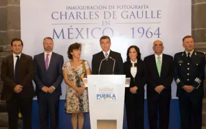 Reconoce Gali a De Gaulle durante Semana de Francia en Puebla