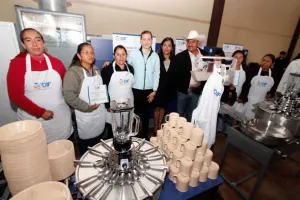 Alonso de Moreno Valle beneficia a menores reequipando desayunadores escolares