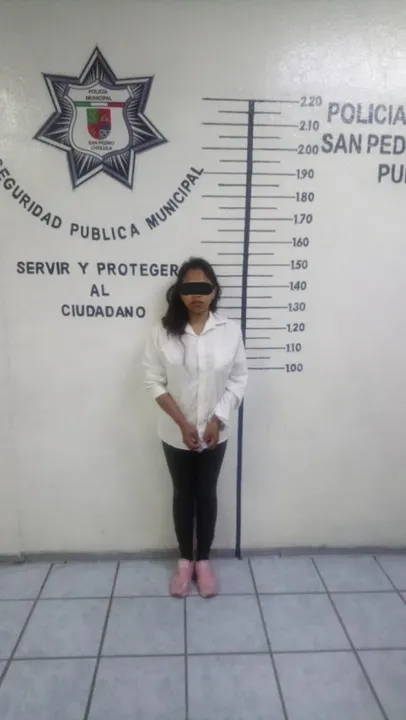 Evitan el linchamiento de mujer en  San Pedro Cholula