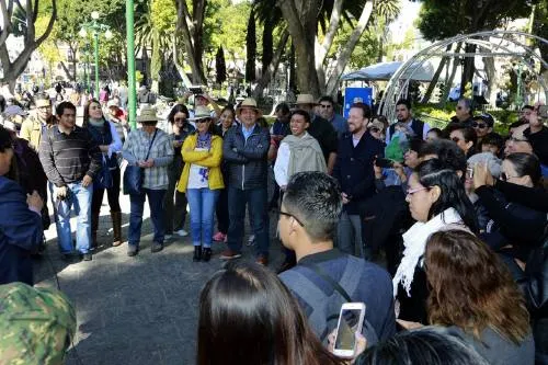 Luis Banck recorrió Monumentos del Centro Histórico
