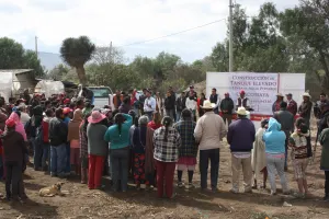 Néstor Camarillo inicia construcción de Tanque Elevado en Coscomaya
