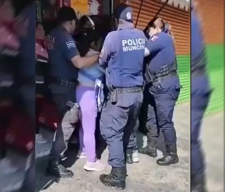 abuso policiaco en Izúcar de Matamoros