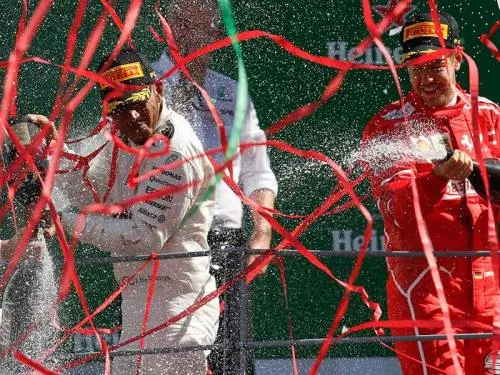 Hamilton conquista el GP de Italia, ya es líder mundial; “Checo” fue noveno