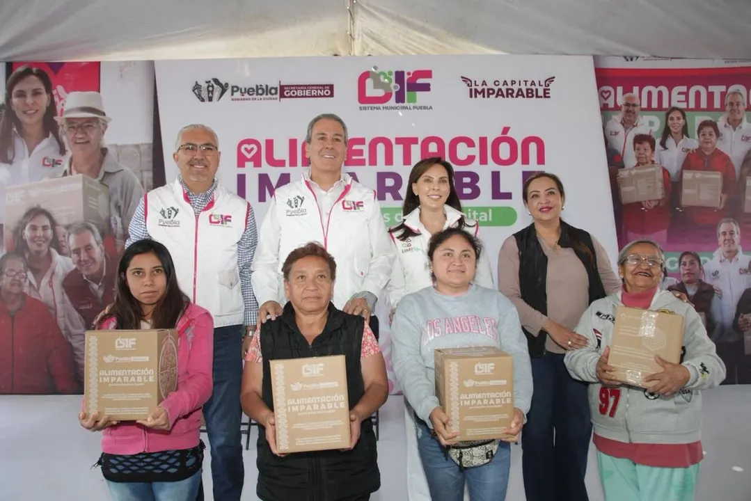 Ayto Pue Smdif Entrega Despensas Uh San Bartolo