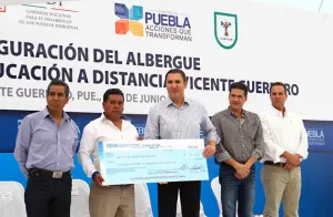 RMV inaugura albergue en Campus de Educación a Distancia de Vicente Guerrero