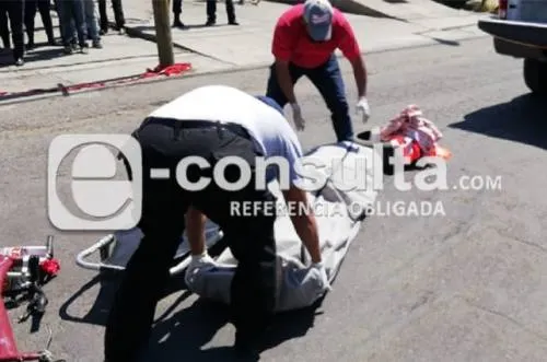 Muere ciclista atropellado por transporte público en la colonia Solidaridad