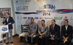 Presentan Maratón Internacional de Puebla