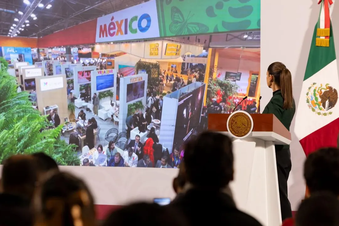 Gobierno de México presenta avances en la promoción del turismo, Tren Maya y Mexicana de Aviació