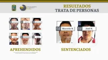 FGE continúa con resultados de investigaciones contra la trata de personas