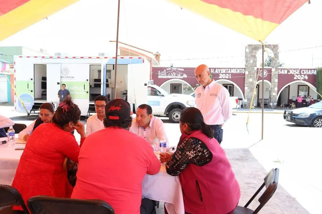 El Consejo de la Judicatura lleva asesoría jurídica gratuita al municipio de San José Chiapa