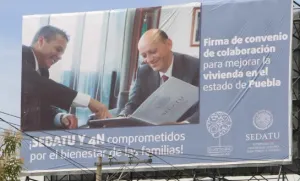 Promociona Lastiri su imagen en publicidad de la Sedatu