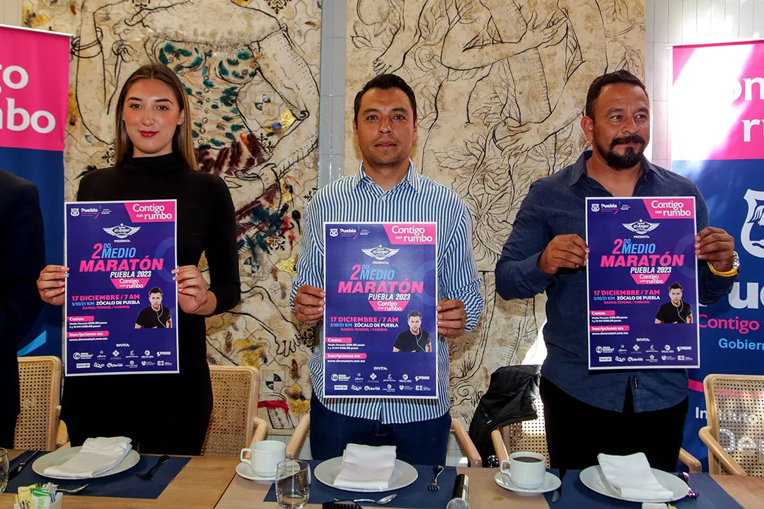 Segundo Medio Maraton Puebla Presentacion