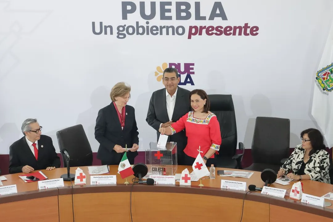 Colecta Anual Cruz Roja Gob Pue