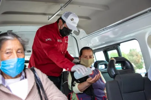 Aplica SMT operativo sana distancia en Tetela de Ocampo