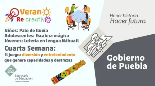 Más de 15 mil niñas, niños y adolescentes visitan la página “Verano Re-creativo”